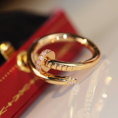 [Love Aura]JUSTE RING 2.65MM GOLD DIAMOND