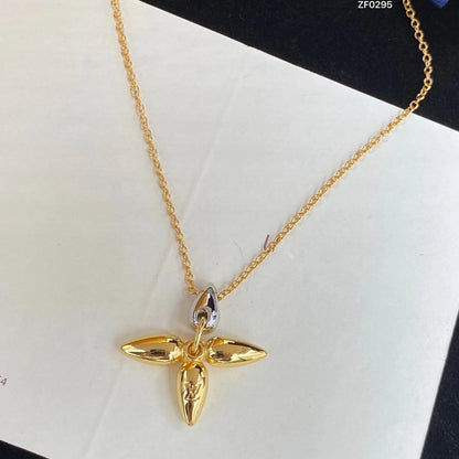 [Love Aura]LOUISETTE PEDANT GOLD NECKLACE