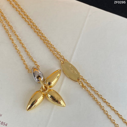 [Love Aura]LOUISETTE PEDANT GOLD NECKLACE