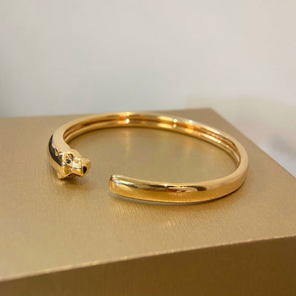 [Love Aura]PANTHERE GOLD OPEN BRACELET