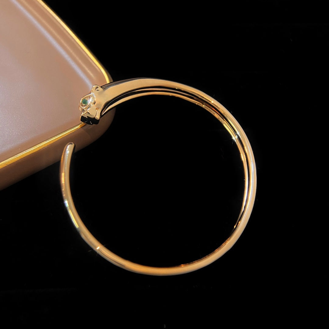 [Love Aura]PANTHERE GOLD OPEN BRACELET