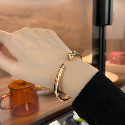 [Love Aura]PANTHERE GOLD OPEN BRACELET