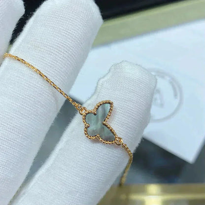 [Love Aura]BUTTERFLY DARK MOP BUTTERFLY BRACELET