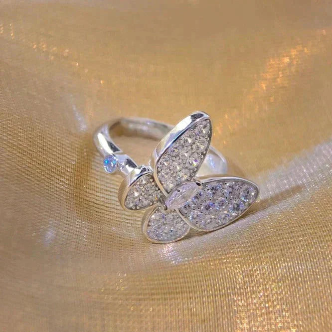 [Love Aura]BUTTERFLY DIAMOND RING