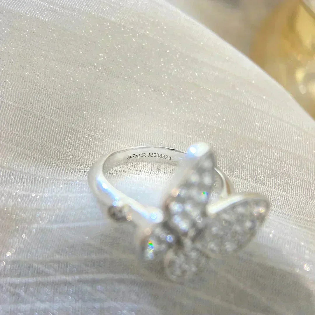 [Love Aura]BUTTERFLY DIAMOND RING