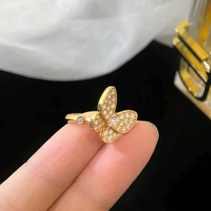[Love Aura]BUTTERFLY DIAMOND RING