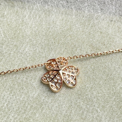 [Love Aura]FLOWER DIAMOND NECKLACE