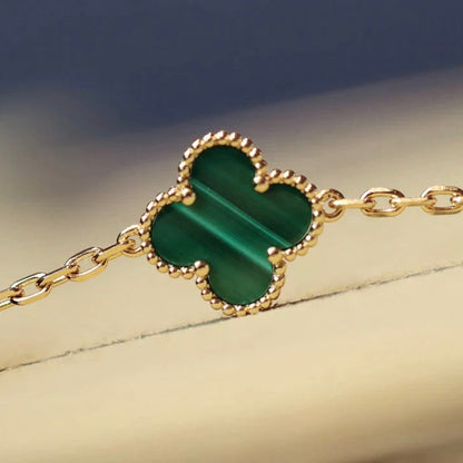 [Love Aura]CLOVER 20 MOTIFS MALACHITE GOLD