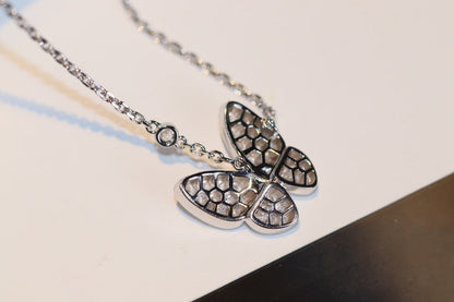 [Love Aura]BUTTERFLY DIAMOND NECKLACE