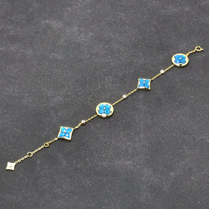 [Love Aura]STAR AND SUN TURQUOISE 4 MOTIFS 3 DIAMONDS