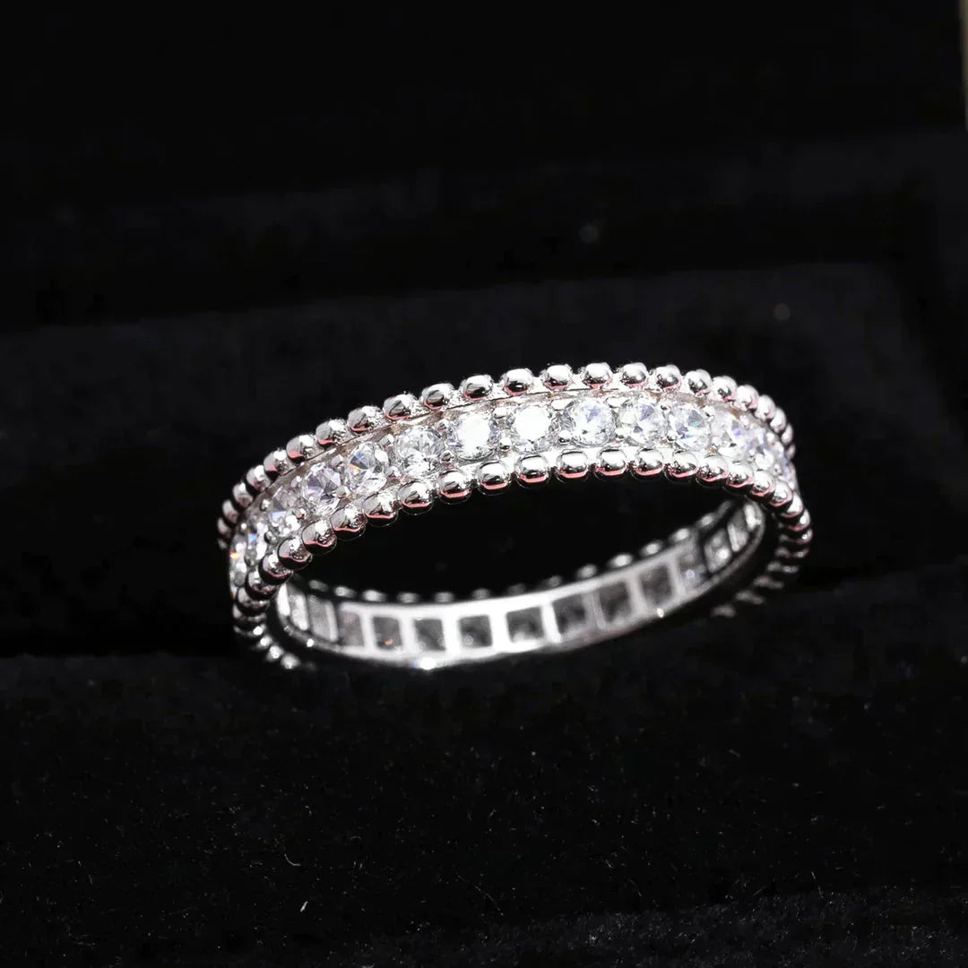 [Love Aura]PERLEE DIAMOND SILVER RING