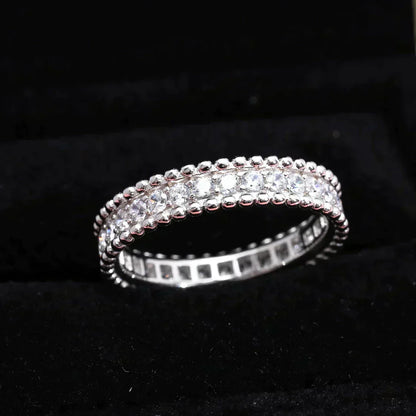 [Love Aura]PERLEE DIAMOND SILVER RING