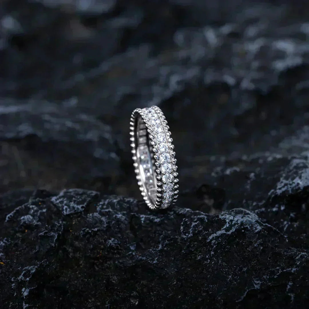[Love Aura]PERLEE DIAMOND SILVER RING