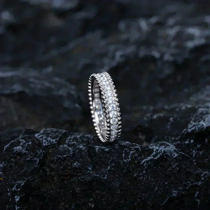 [Love Aura]PERLEE DIAMOND SILVER RING