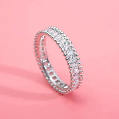 [Love Aura]PERLEE DIAMOND SILVER RING