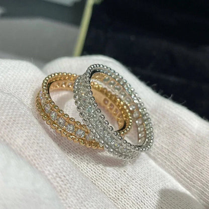 [Love Aura]PERLEE DIAMOND ROSE GOLD RING
