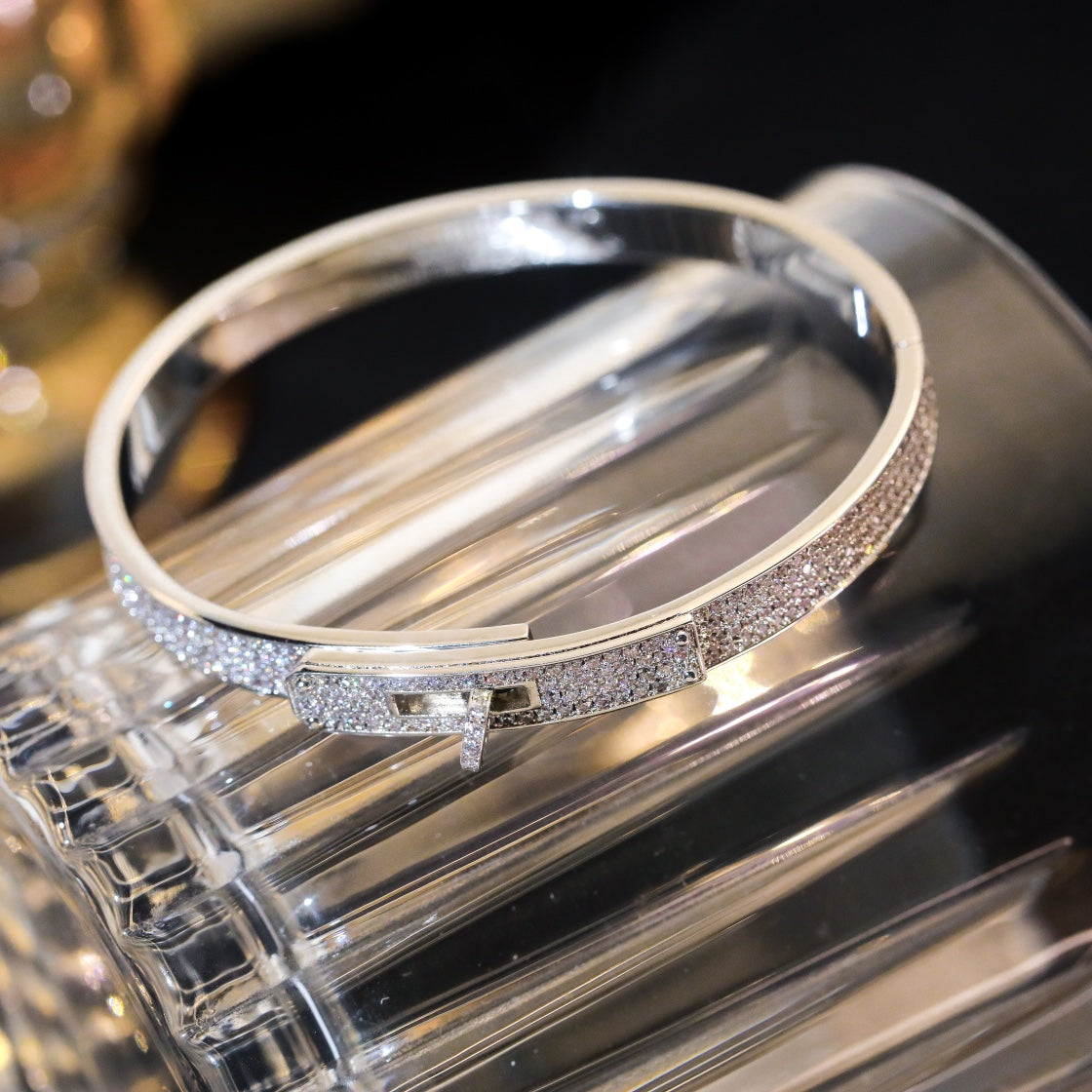 [Love Aura]KELLY BRACELET DIAMOND PAVED