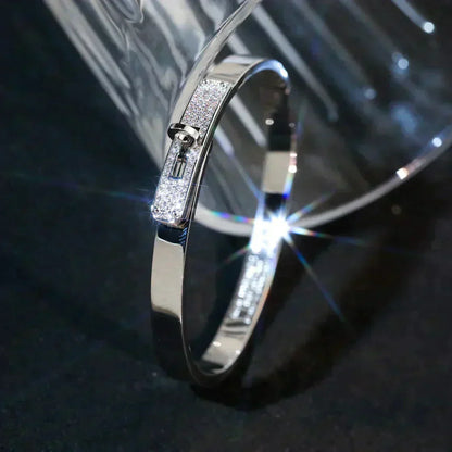 [Love Aura]KELLY SILVER DIAMOND BRACELET