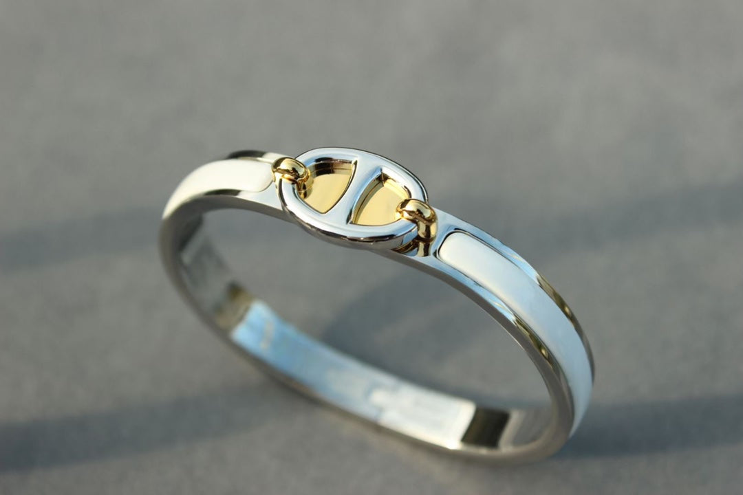 [Love Aura]CLIC CHAINE SILVER BRACELET