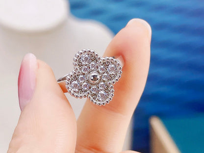 [Love Aura]CLOVER DIAMOND RING