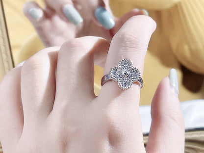 [Love Aura]CLOVER DIAMOND RING