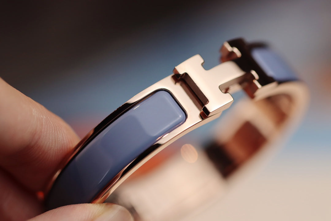 [Love Aura]H BRACELET 12MM BLUE GRAY