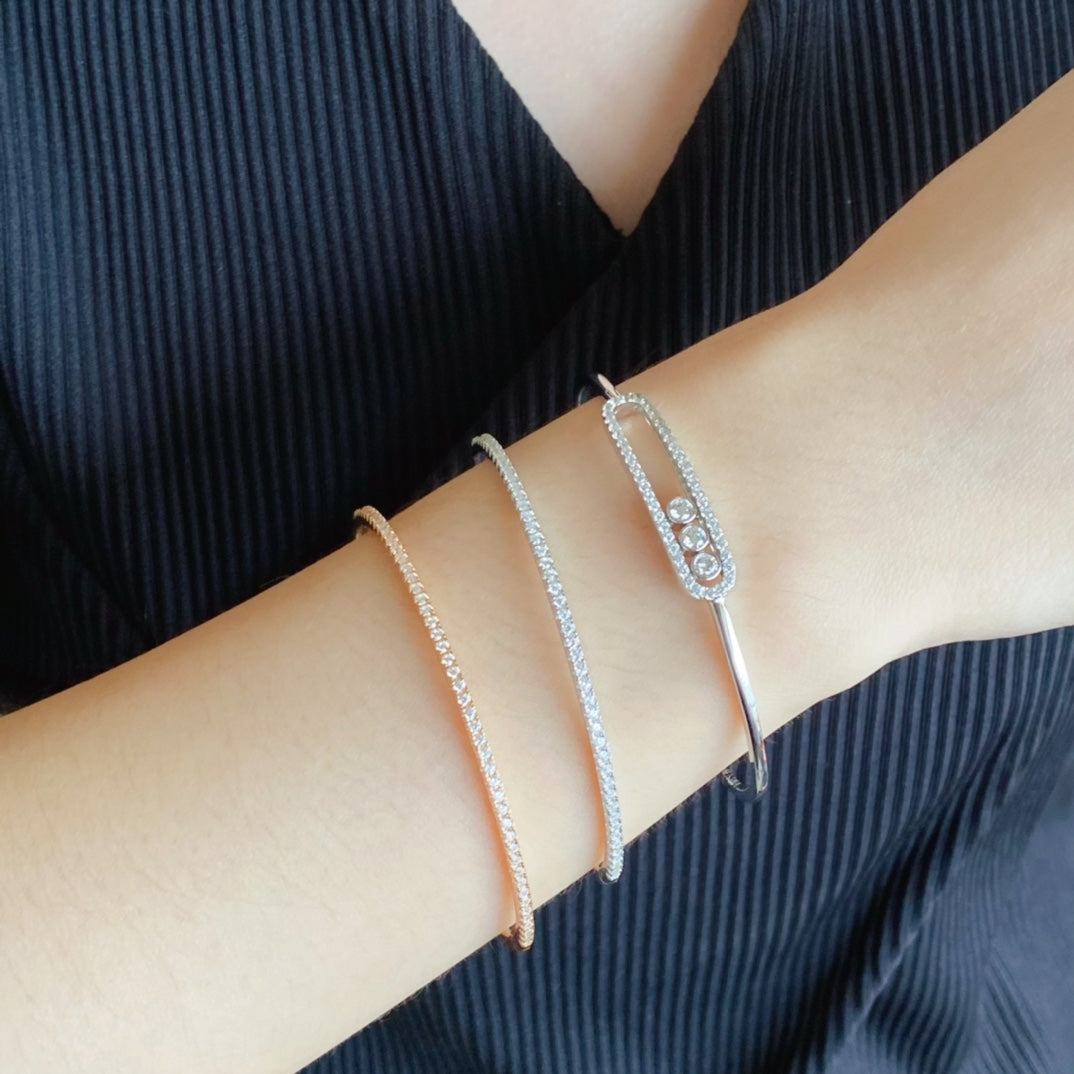 [Love Aura]MINI DIAMOND TENNIS BRACELET