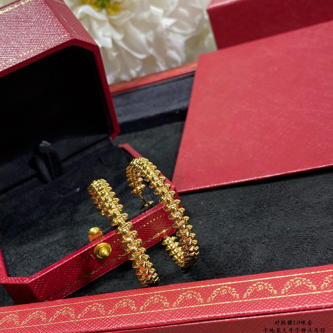 [Love Aura]CLASH LARGE HOOP EARRINGS