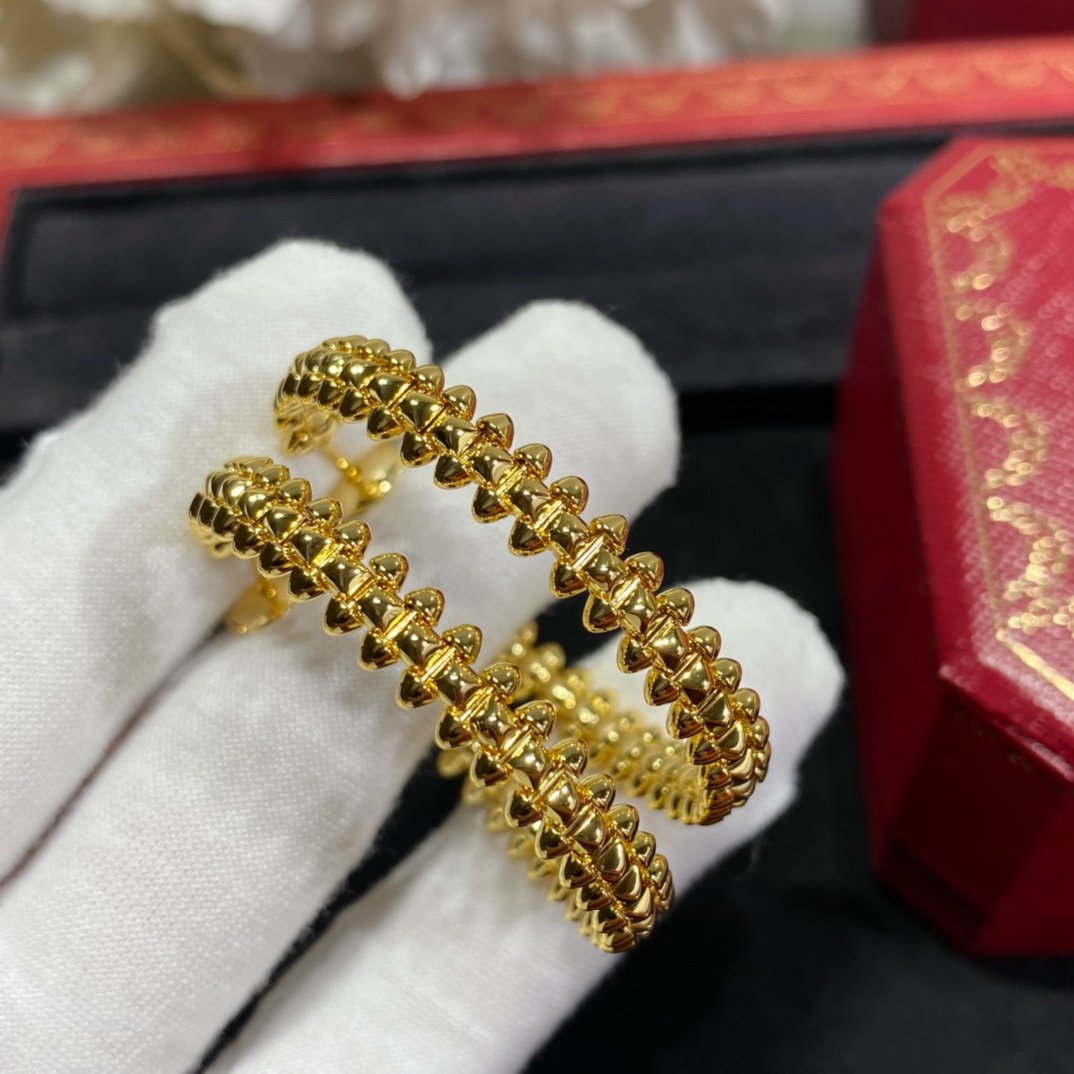 [Love Aura]CLASH LARGE HOOP EARRINGS