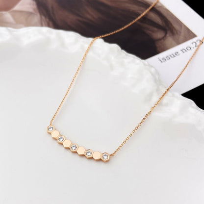 [Love Aura]BEE MY LOVE DIAMOND NECKLACE