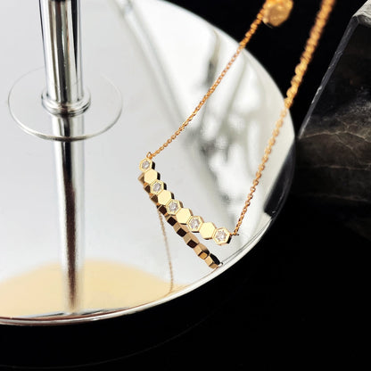 [Love Aura]BEE MY LOVE DIAMOND NECKLACE