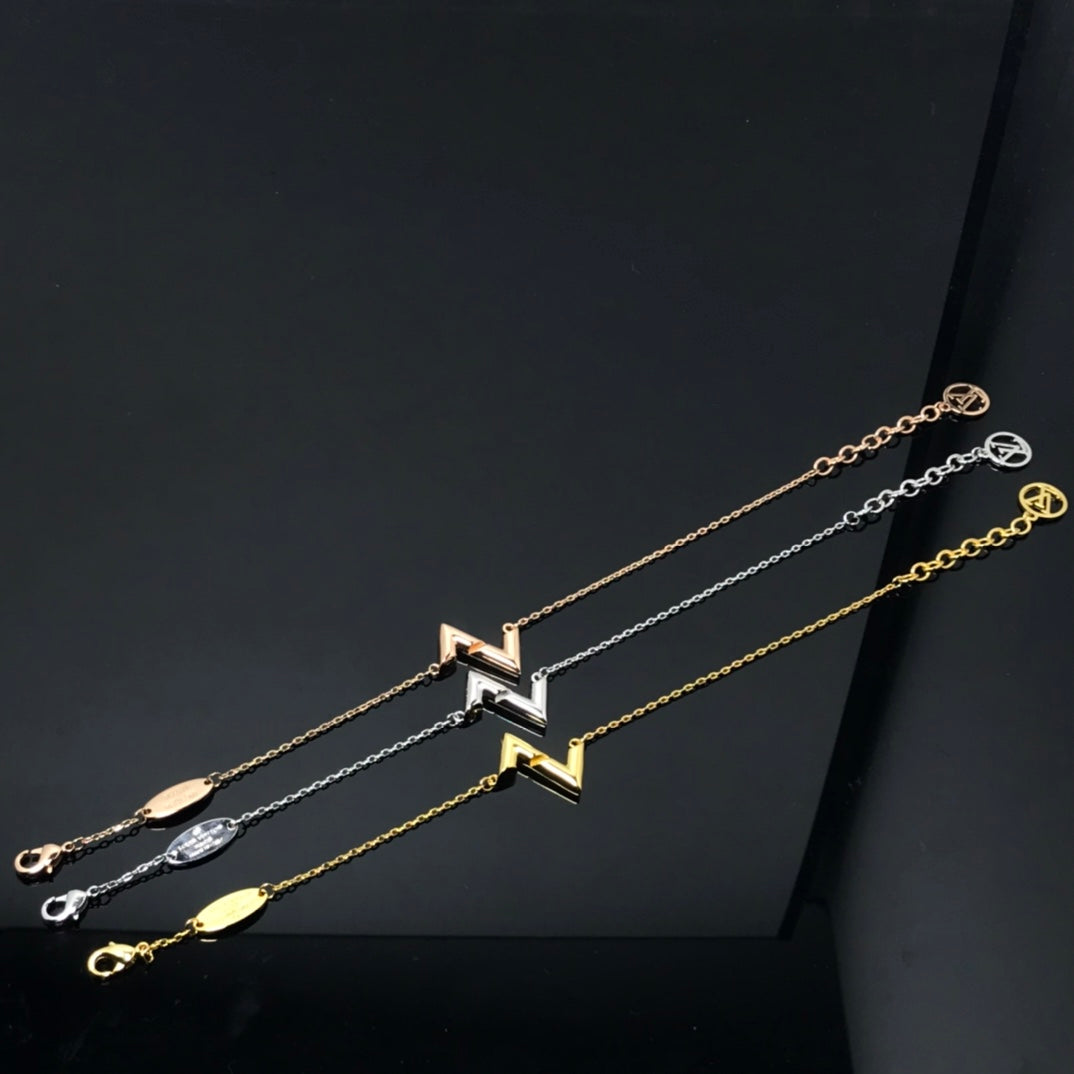 [Love Aura]VOLT LV LOGO BRACELET