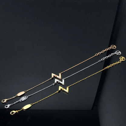 [Love Aura]VOLT LV LOGO BRACELET