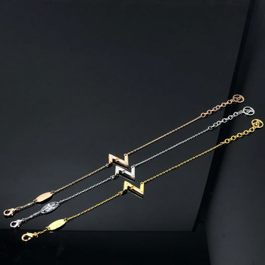 [Love Aura]VOLT LV LOGO BRACELET