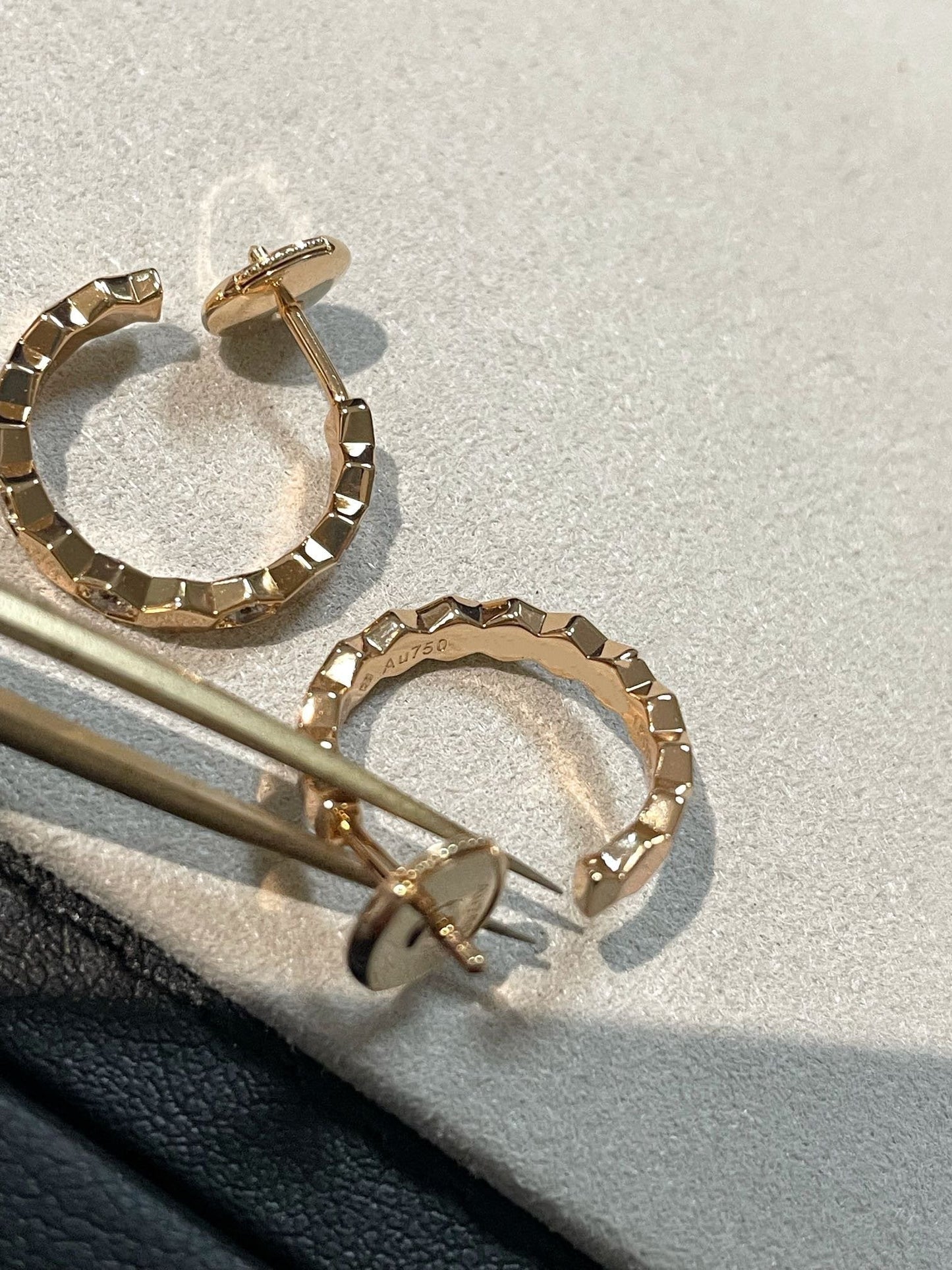 [Love Aura]Hollow Design Four-Leaf Clover Flower Shape Ring