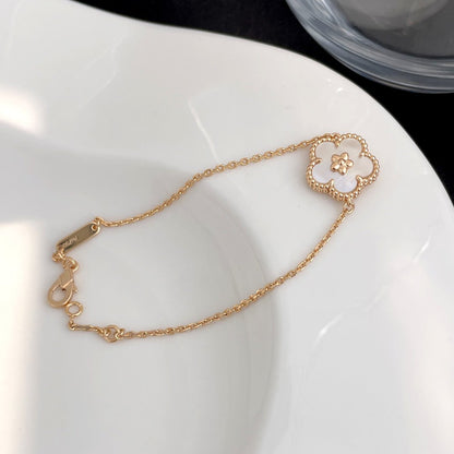 [Love Aura]LUCKY SPRING ROSE GOLD MOP BRACELET