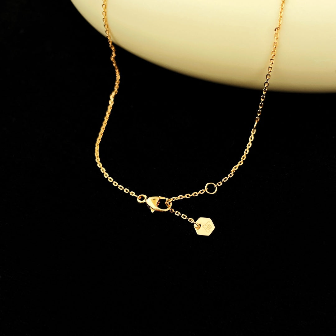 [Love Aura]BEE MINI PEDANT DIAMOND NECKLACE
