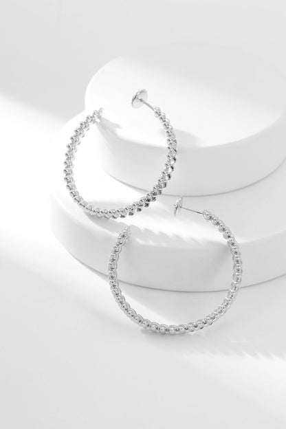 [Love Aura]CLASH HOOP EARRINGS
