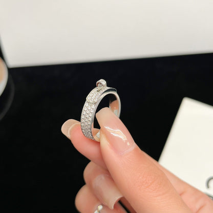 [Love Aura]KELLY SILVER DIAMOND RING
