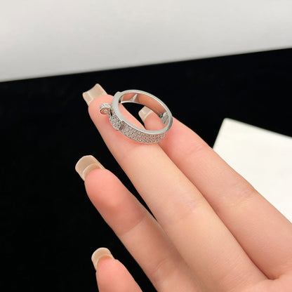 [Love Aura]KELLY SILVER DIAMOND RING