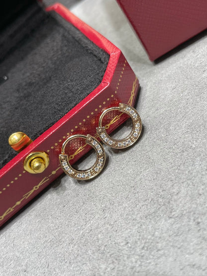 [Love Aura]LOVE DIAMOND EARRINGS