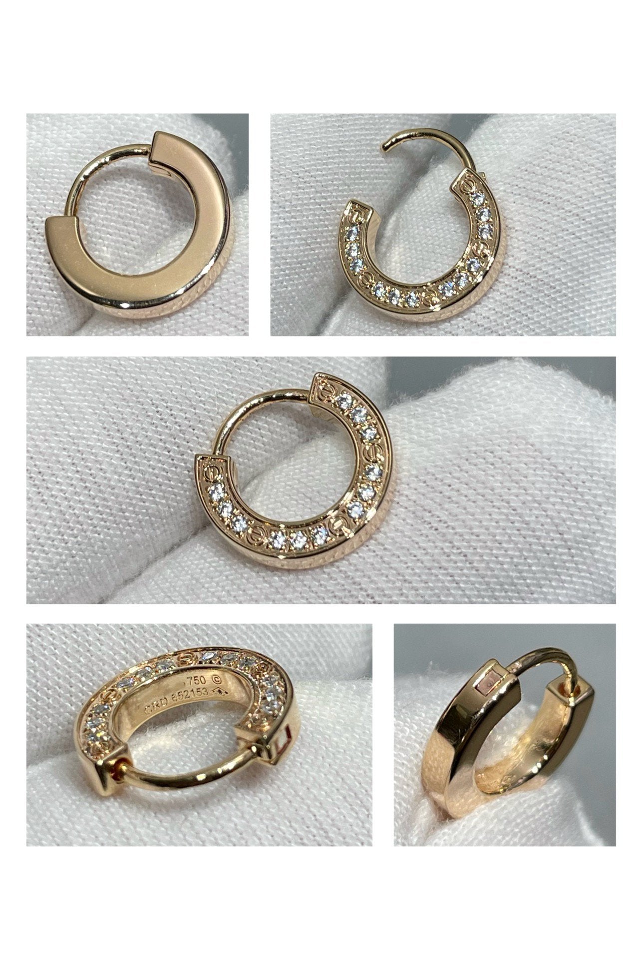 [Love Aura]LOVE DIAMOND EARRINGS