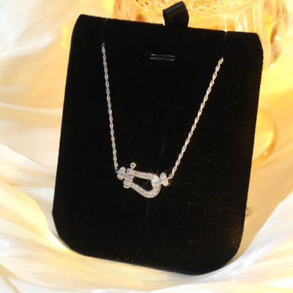 [Love Aura]FORCE 10 DIAMOND SILVER NECKLACE MINI MODEL