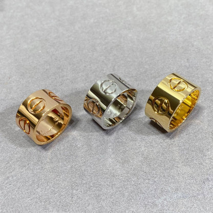 [Love Aura]LOVE 11MM LARGE RING