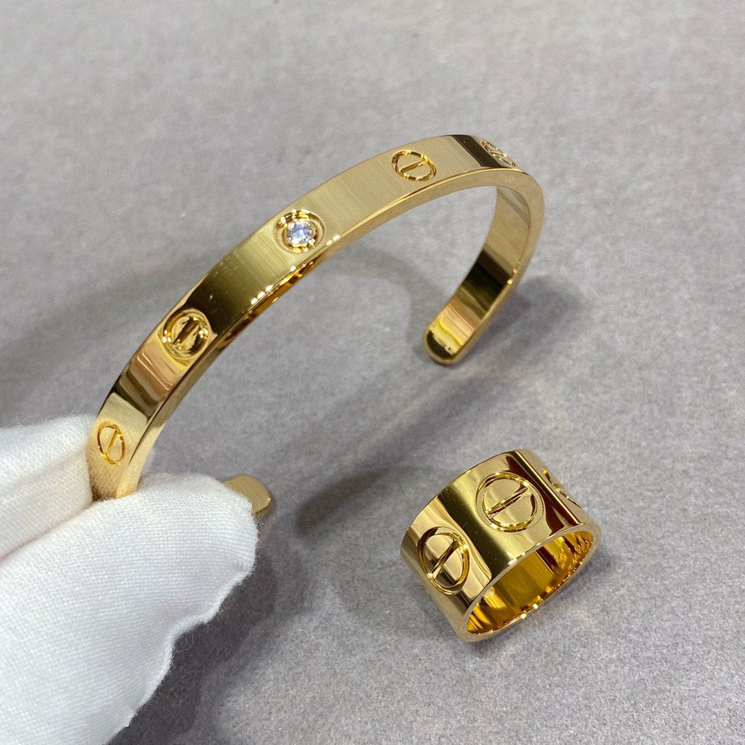 [Love Aura]LOVE 11MM LARGE RING