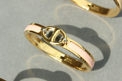 [Love Aura]CLIC CHAINE GOLD BRACELET