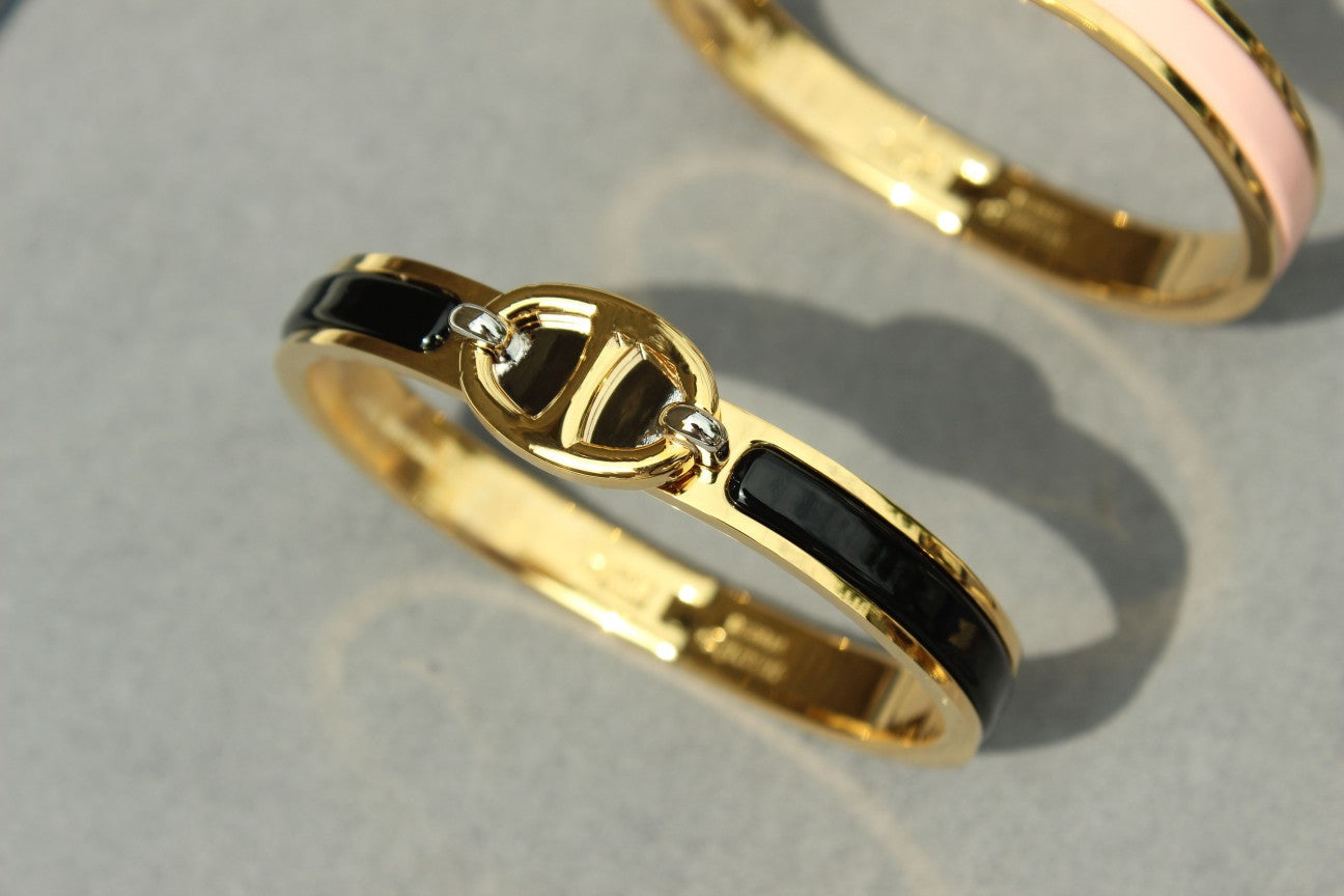 [Love Aura]CLIC CHAINE GOLD BRACELET