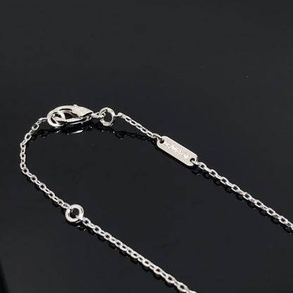 [Love Aura]CLOVER PIETERSITE SILVER LONG NECKLACE
