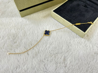 [Love Aura]CLOVER 1 MOTIF PIETERSITE BRACELET