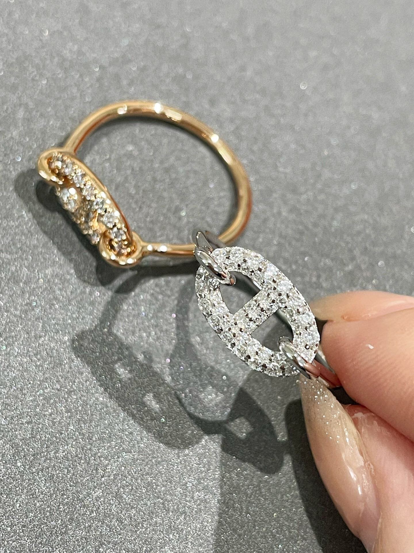 [Love Aura]RONDE SMALL DIAMOND RING